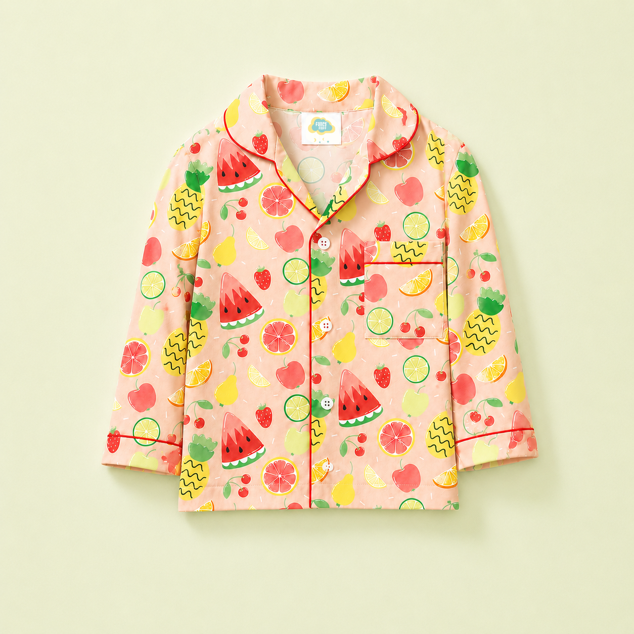Pure Cotton Night Suit  - Tropical
