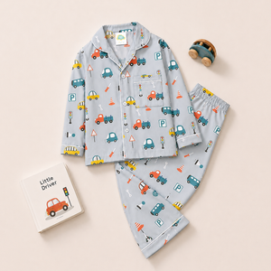 Pure Cotton Night Suit - Vroom