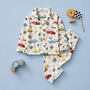 Pure Cotton Night Suit - Wheelie