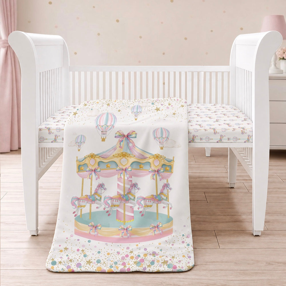 Organic Toddler Comforter - Wonderland
