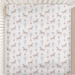 Organic Cot Sheet- Wonderland
