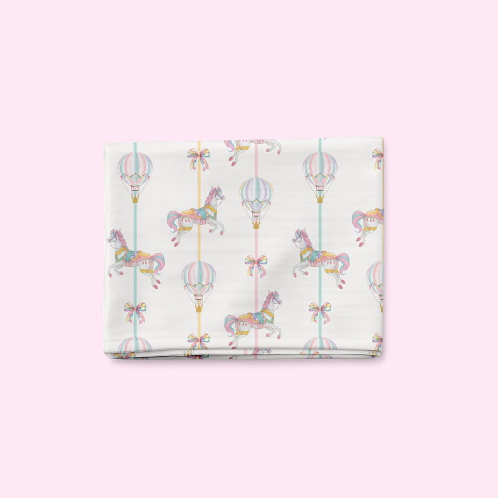 Organic Cot Sheet- Wonderland