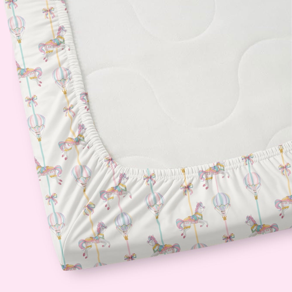Pack of 2 Organic Fitted Sheet - Wonderland