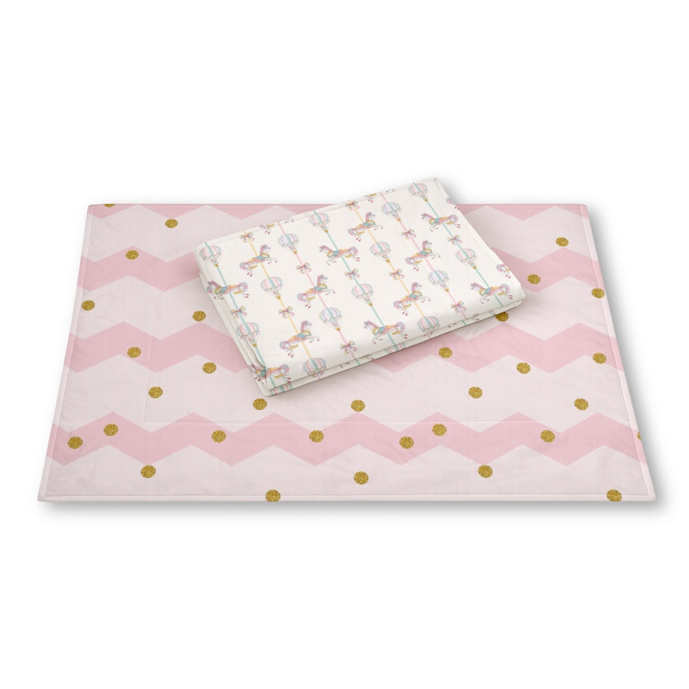 Set of 2 Organic Changing Sheet - Wonderland