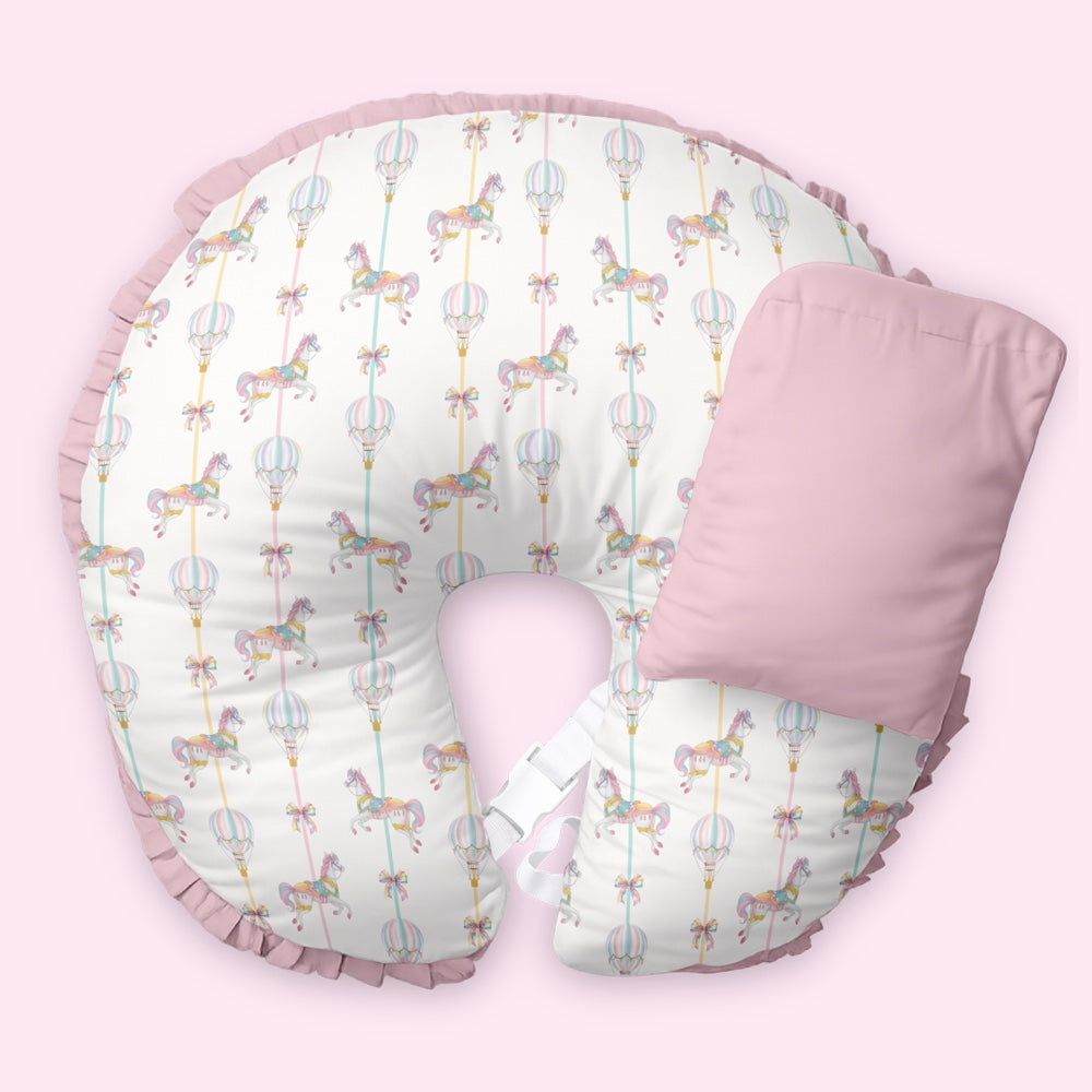 Organic Feeding Pillow + Support Pillow - Wonderland