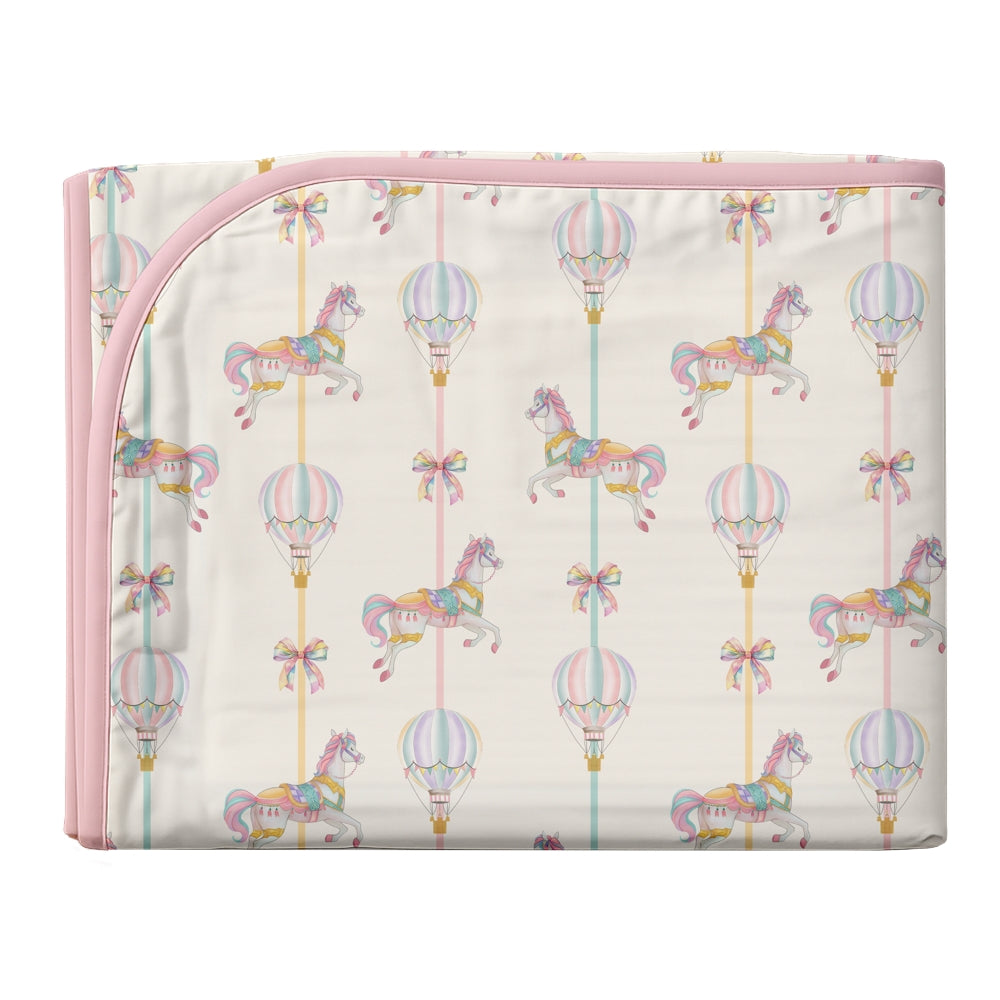 6 Pc Organic Cot Bedding Set - Wonderland