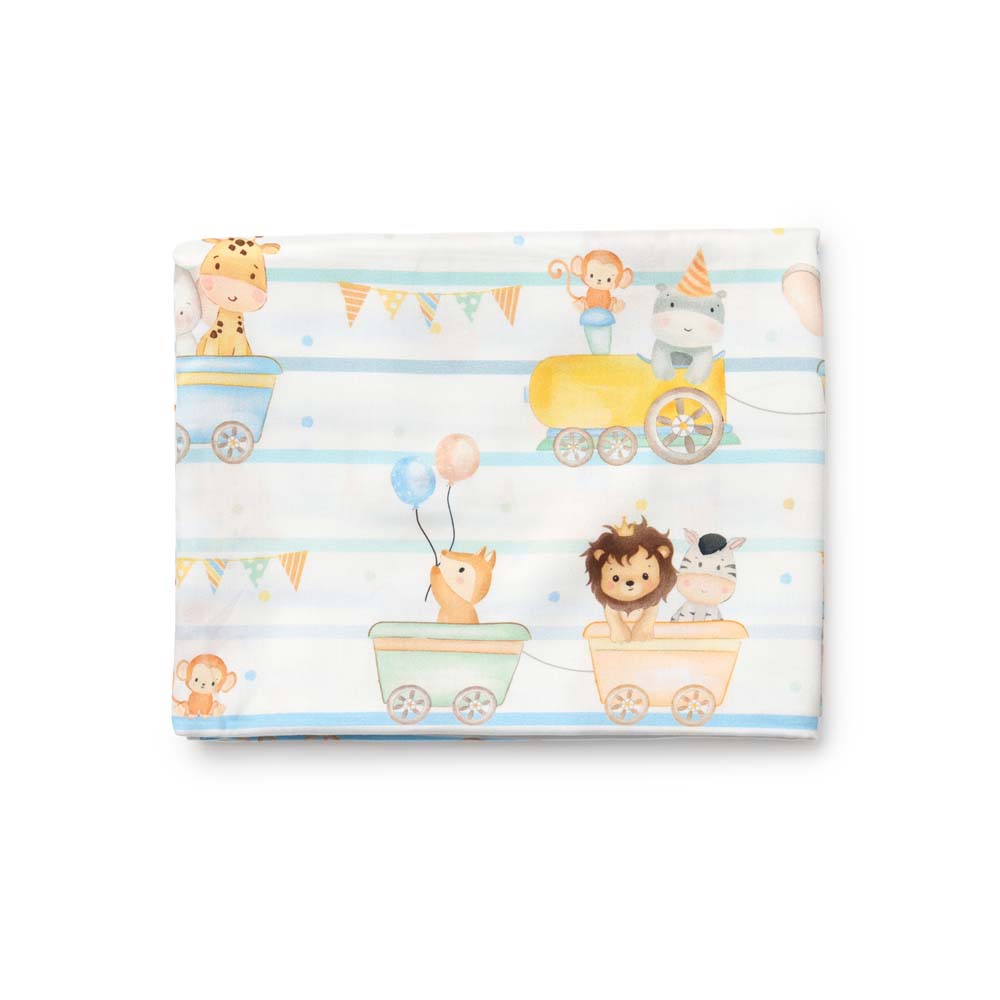 Organic Cot Bedsheet - Joy Ride