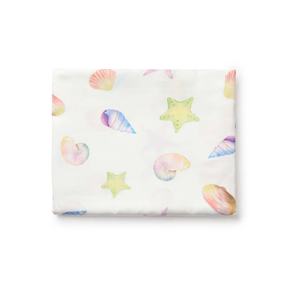 Organic Cot Bedsheet - Sea Fantasy