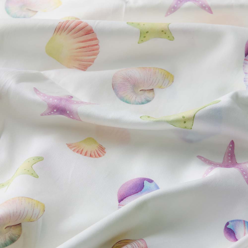 Organic Cot Bedsheet - Sea Fantasy