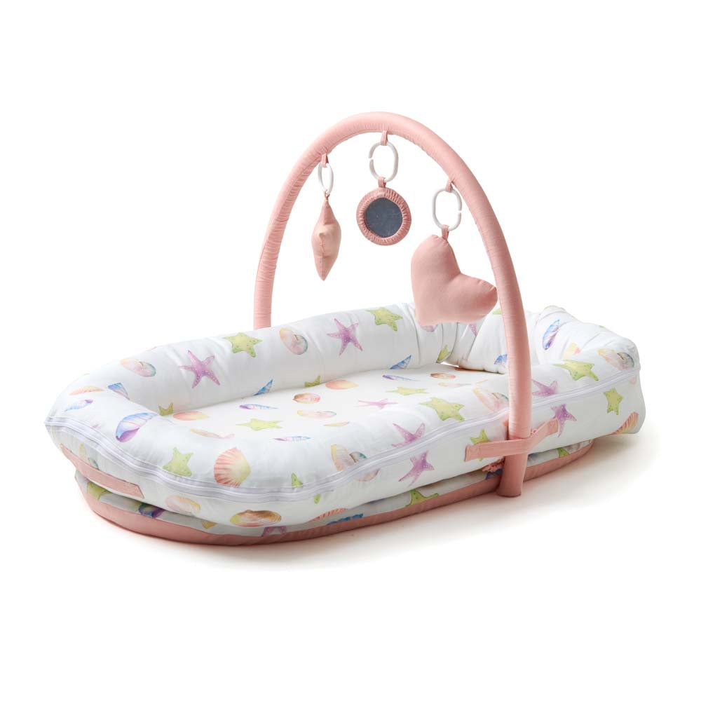 Organic Baby Cocoon Play Gym - Sea Fantasy