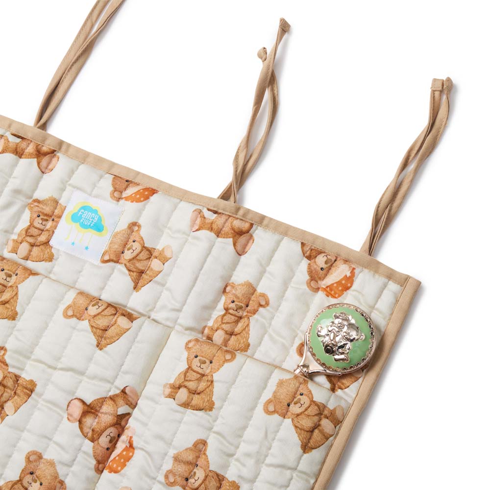 Organic Crib Organiser - Cuddle Bear