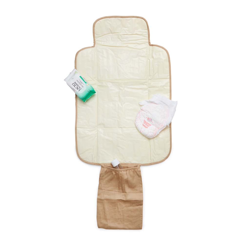 Organic Portable Changing Mat - Cuddle Bear