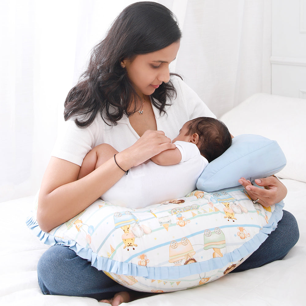 Organic Feeding Pillow + Support Pillow - Joy Ride