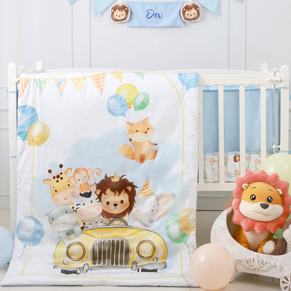 Organic Toddler Comforter - Joy Ride