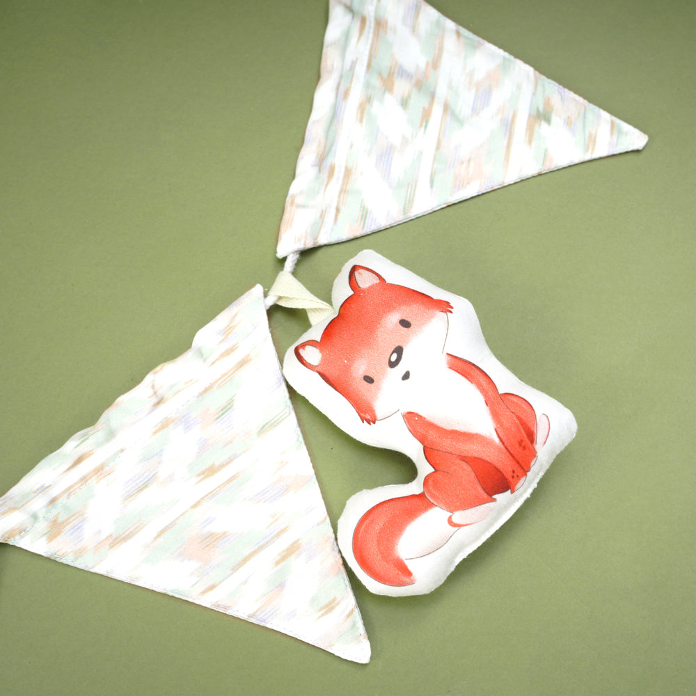 Organic Cotton Bunting - Woodland