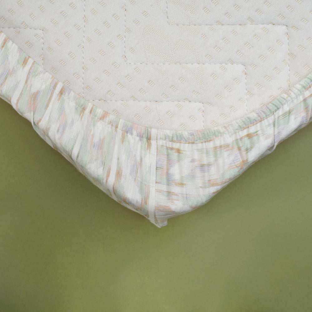 Organic Cot Fitted Sheet - Woodland