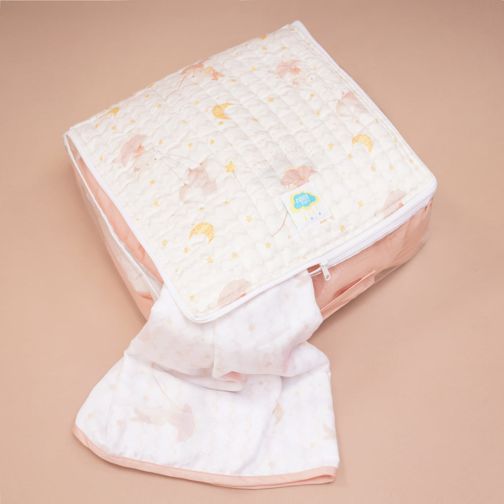 Organic Cotton  Storage Bag - Day Dream