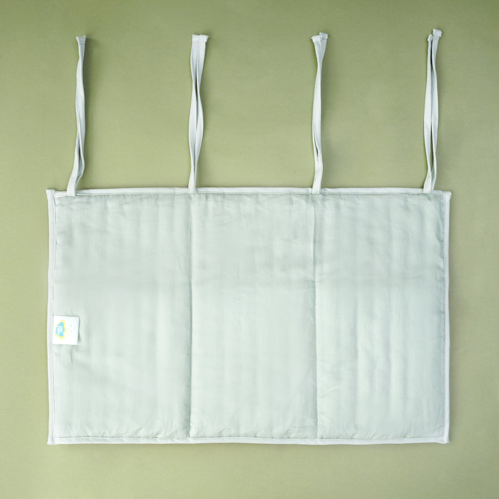 Organic Cotton Crib Organiser - Woodland