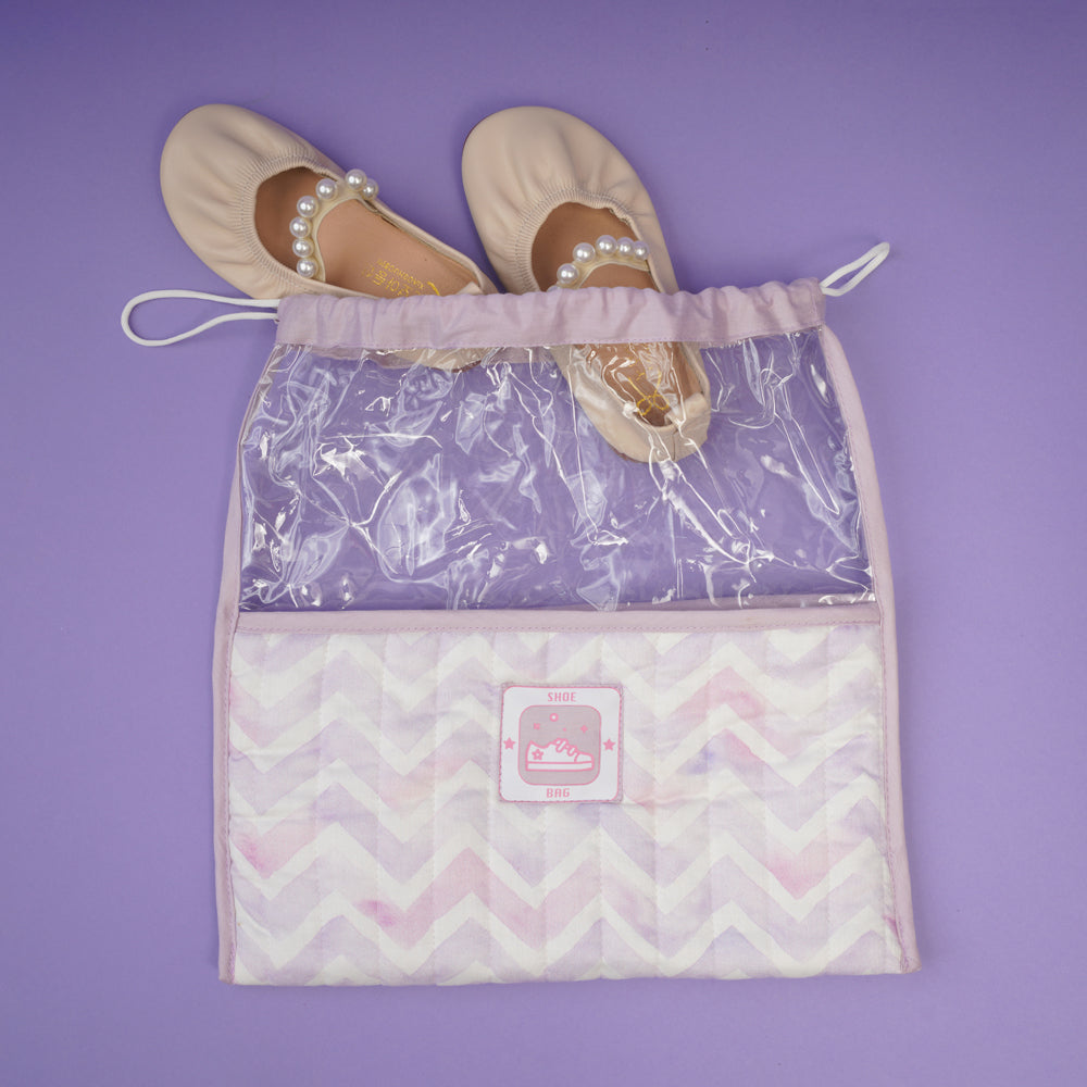 Organic Cotton Shoe Bag - Pixie  Dust