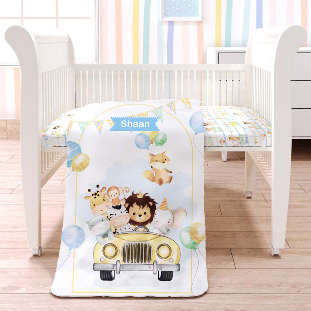 Organic Toddler Comforter - Joy Ride