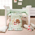 7 Pc Organic Baby Cot Bedding Set - Woodland