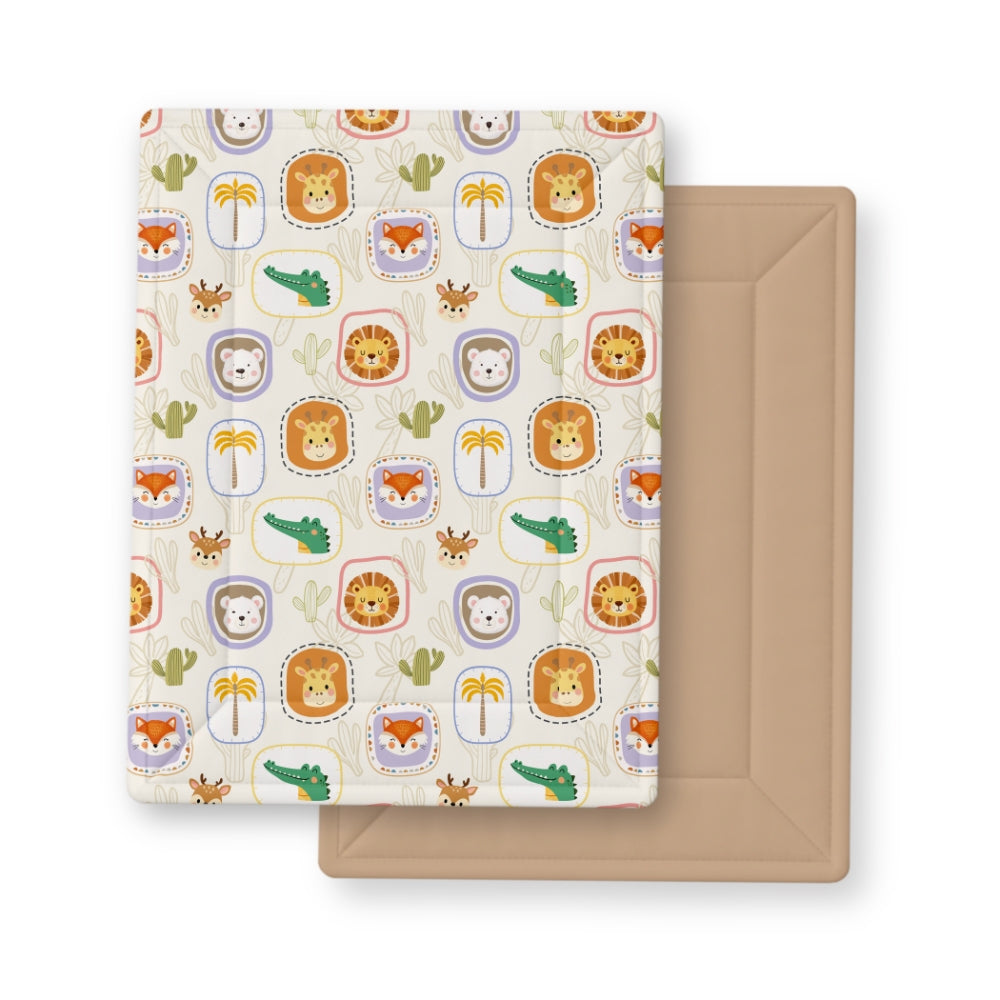 Set of 2 Organic Changing Sheet - Happy Faces