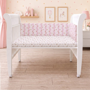 Organic Half Cot Bumper - Sugarcube