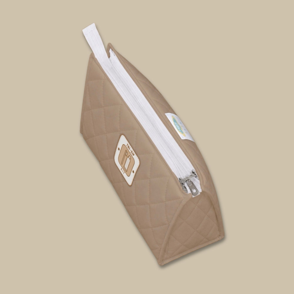 Organic Tri-Zip Utility Kit - Beige