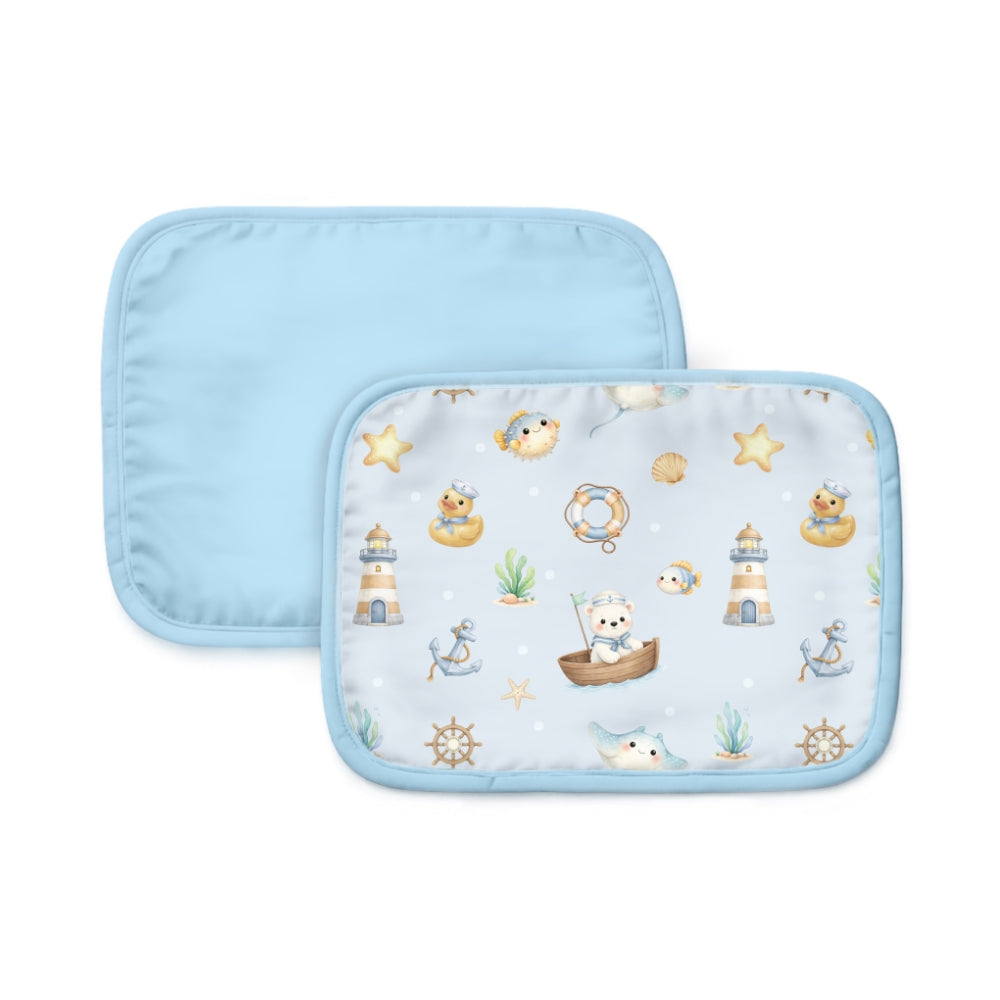 Set of 2 Organic Rai Pillow Cover - Ocean Pals
