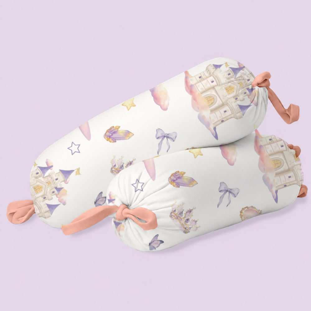 Set of 2 Organic Bolsters - Princess