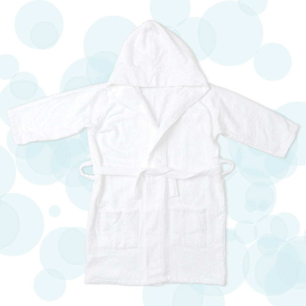 Bamboo Cotton Hooded Bathrobe - Classic