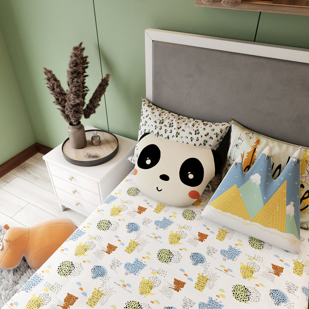 Kids Bedsheet Set – Animal Planet