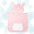 Bamboo Cotton Hooded Poncho - Bunny