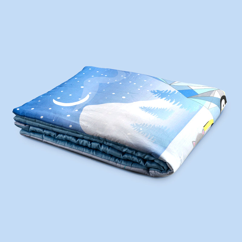 Organic Toddler Comforter - Arctic