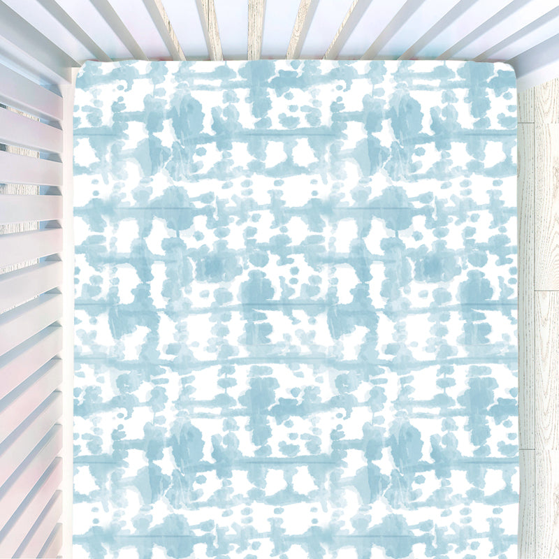 Bamboo Muslin Fitted Sheet – Shibori