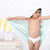 Kids Bamboo Cotton Hooded Towel - Blueberry Swirl